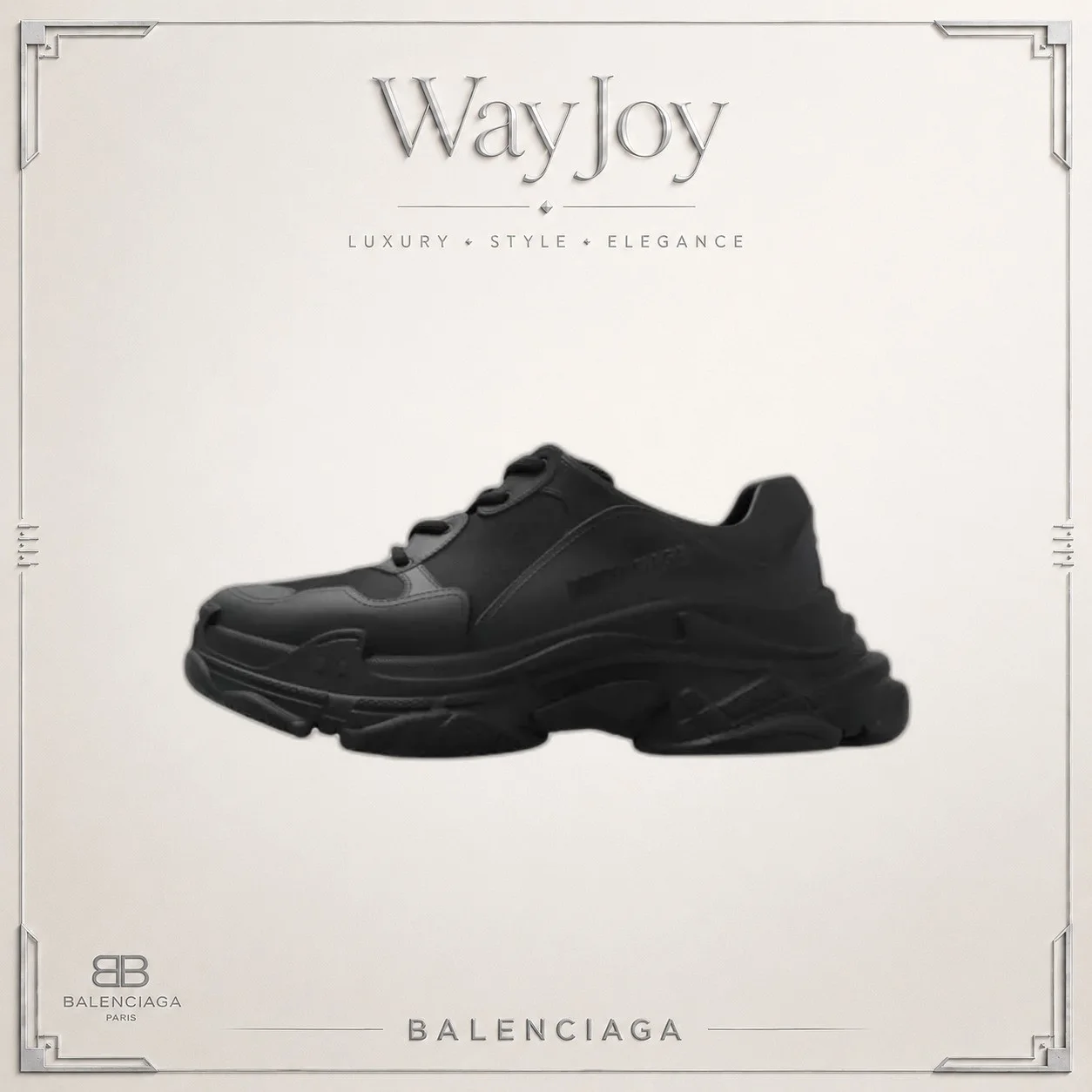 Balenciaga Triple S Low-Top Sneakers