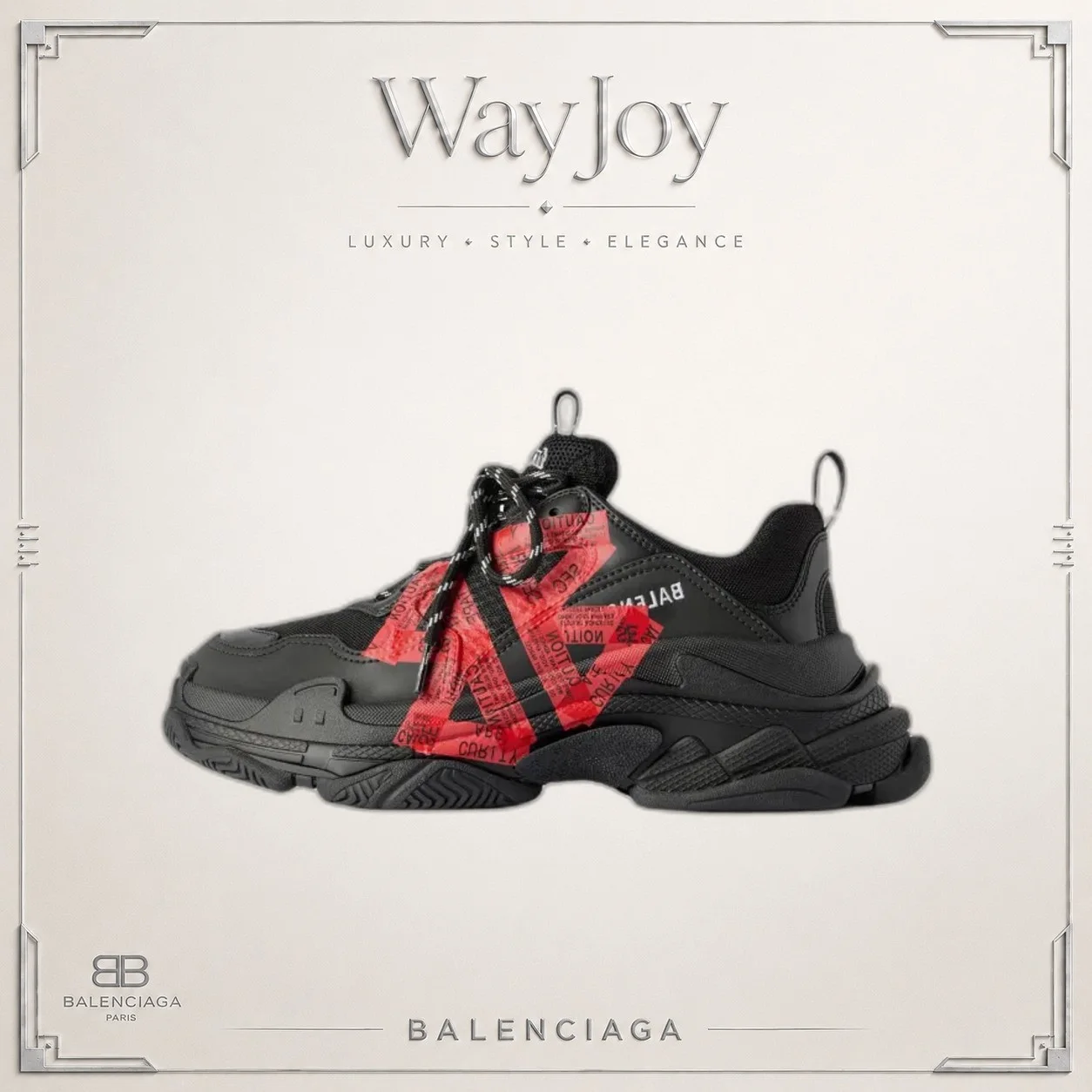 Balenciaga Triple S Men's Low-top Dad Shoes