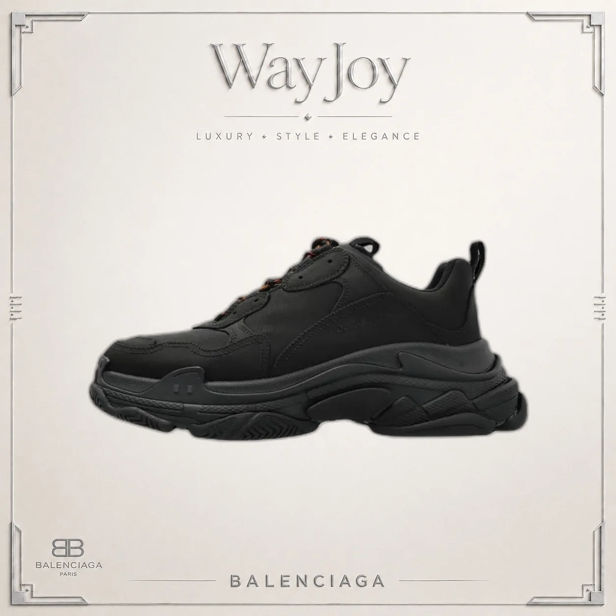 Balenciaga Triple S Low-Top Dad Sneakers