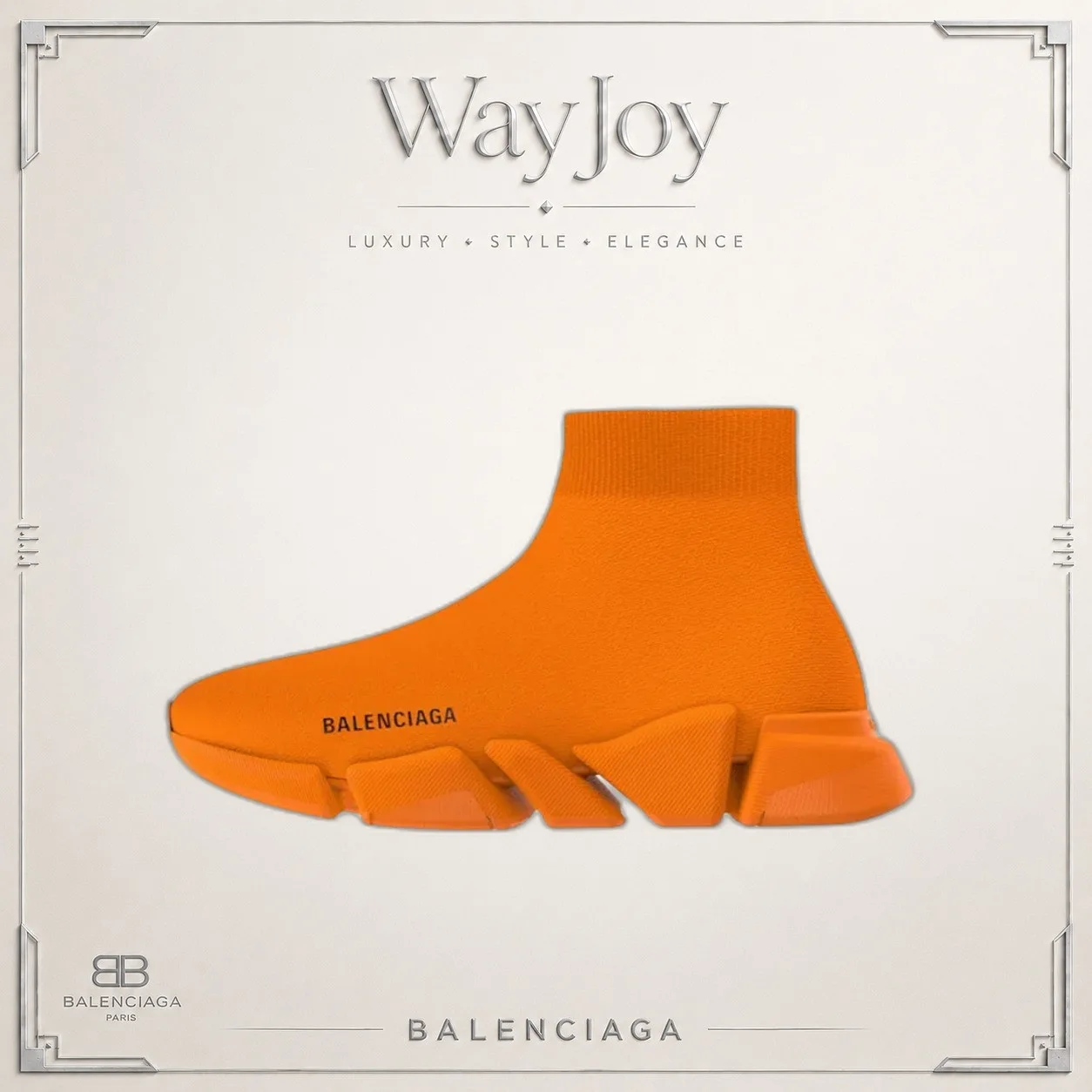 Balenciaga Speed 2.0 High-Top Sneakers