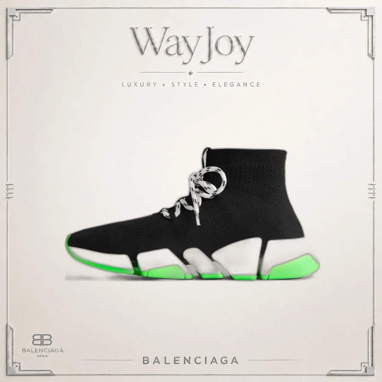 Balenciaga Speed 2.0 High-Top Sneakers