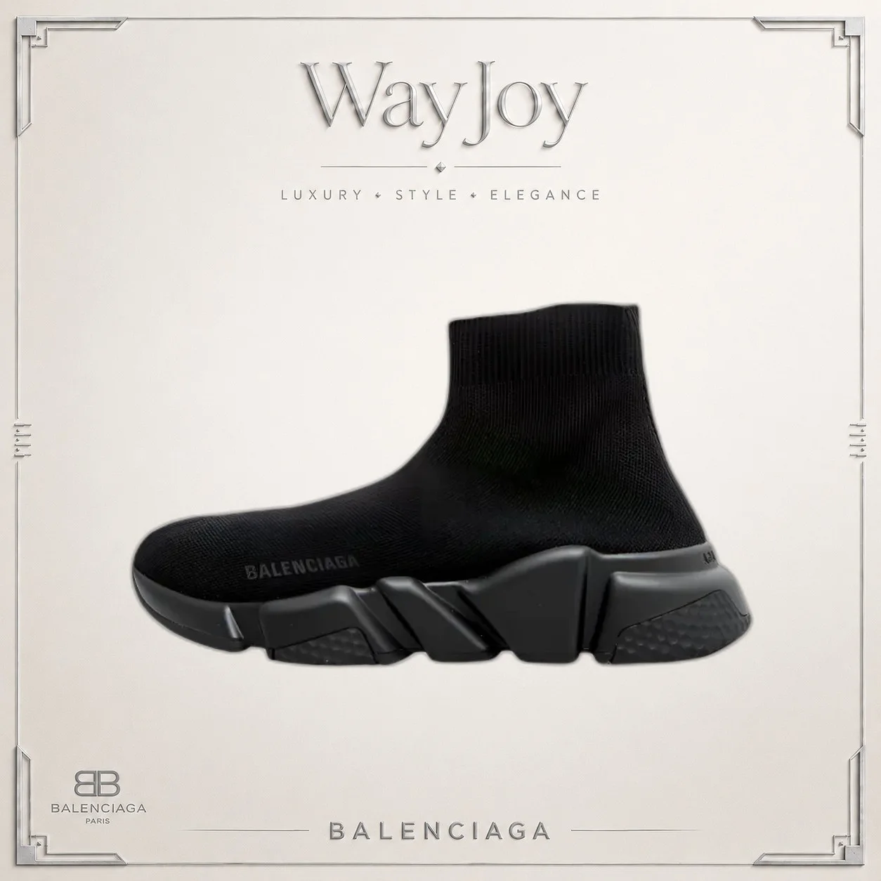 Balenciaga Speed 2.0 High-Top Sneakers