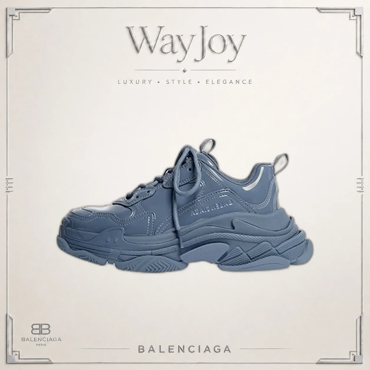 Balenciaga Triple S Low-Top Dad Sneakers