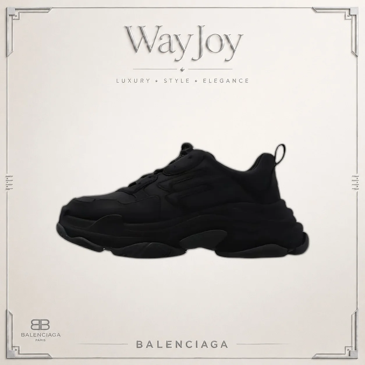 Balenciaga Triple S Low-Top Dad Sneakers