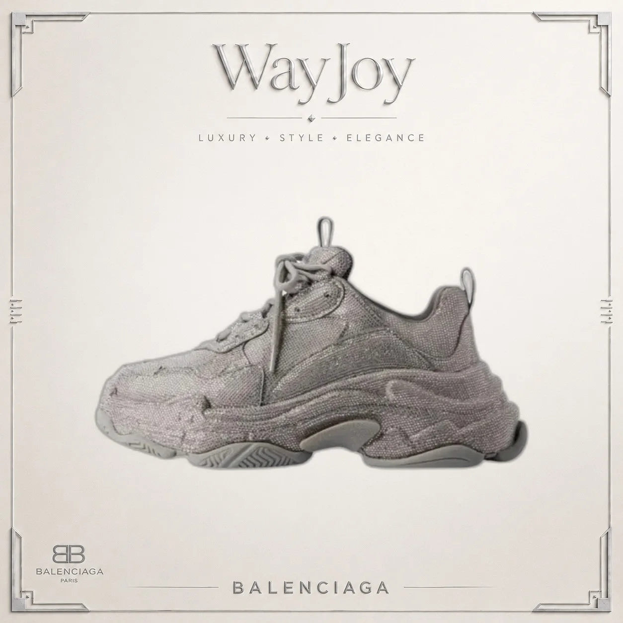 Balenciaga Triple S Low-Top Sneakers