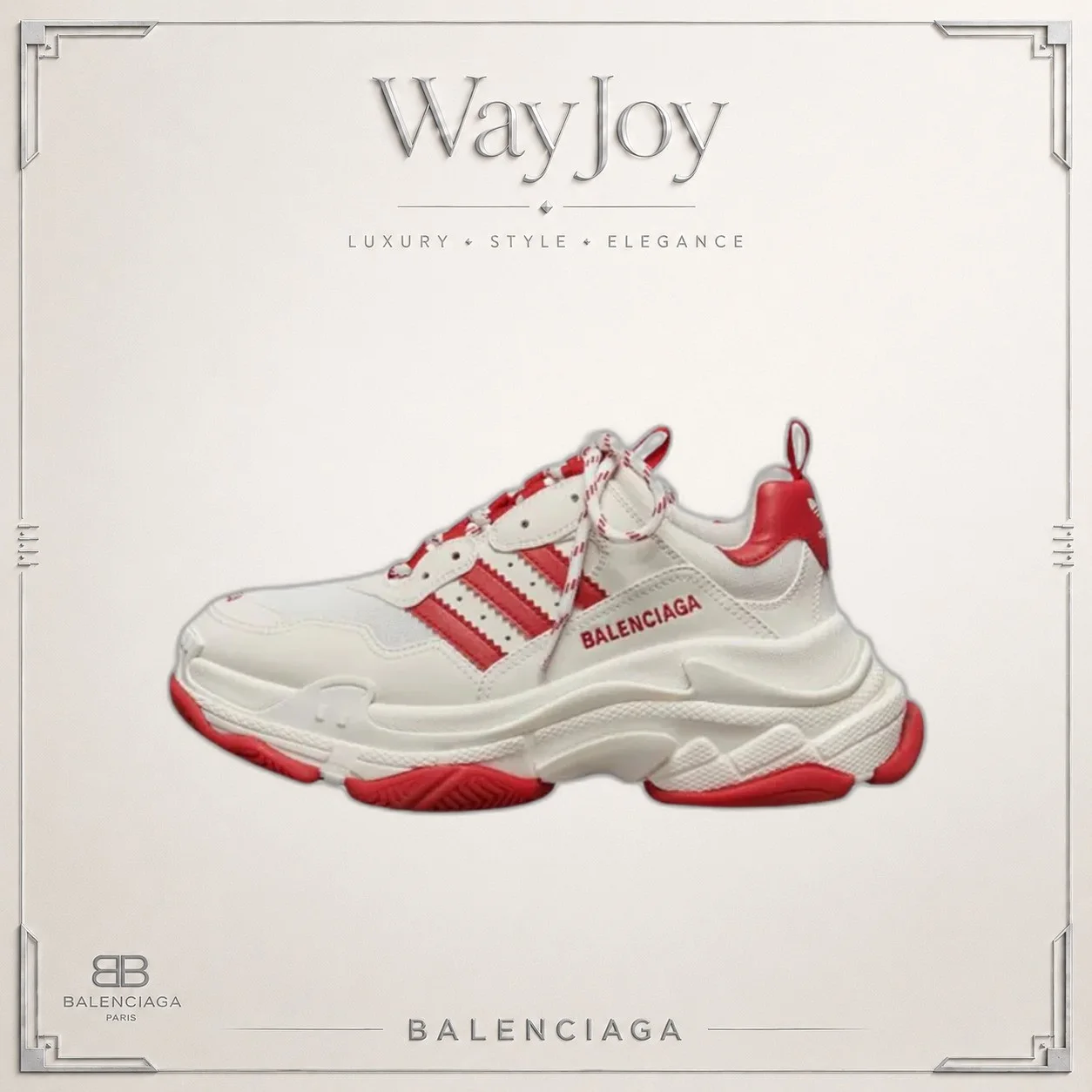 adidas Originals x Balenciaga Triple S Low-Top Dad Sneaker