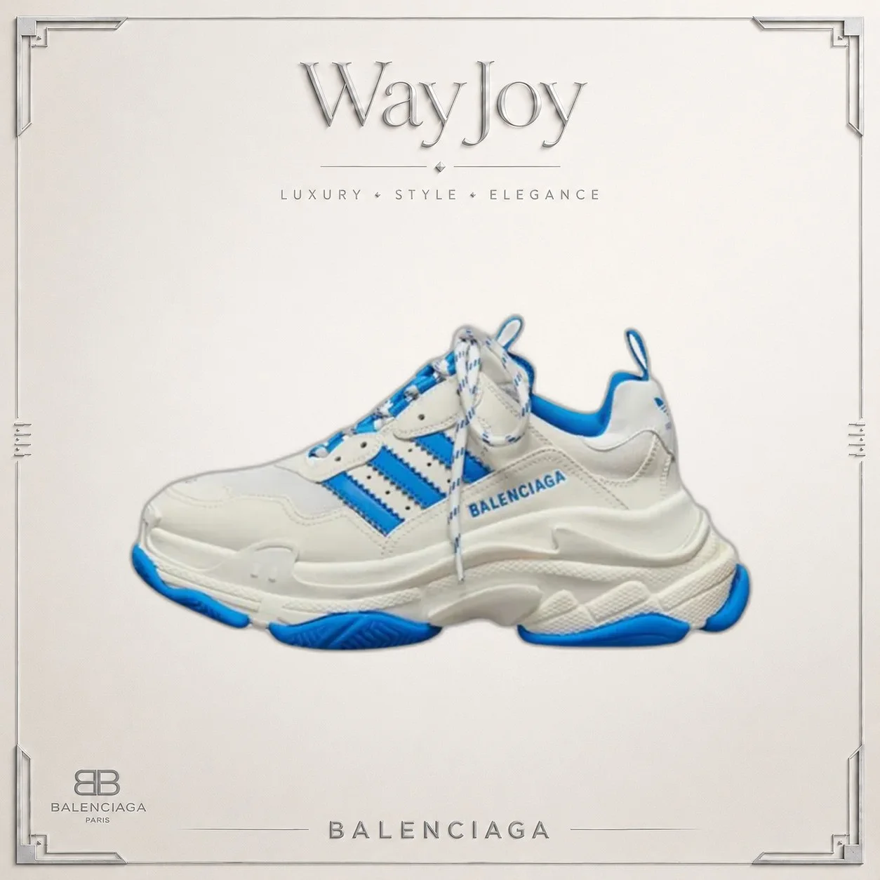 adidas Originals x Balenciaga Triple S Low-Top Dad Sneakers