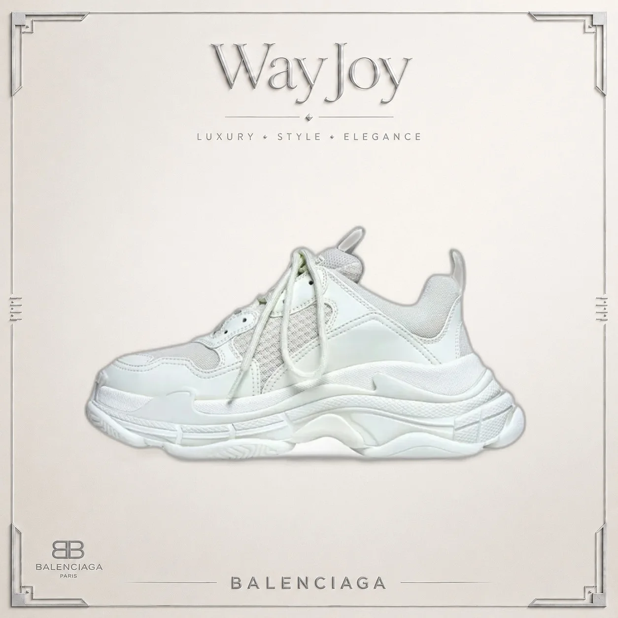 Balenciaga Triple S Low-Top Dad Sneaker