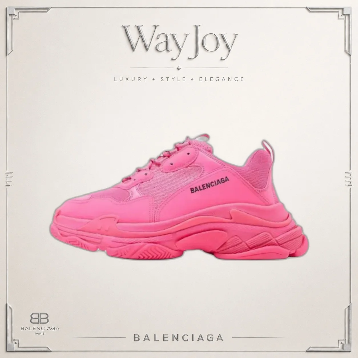 Balenciaga Triple S Low-Top Sneakers