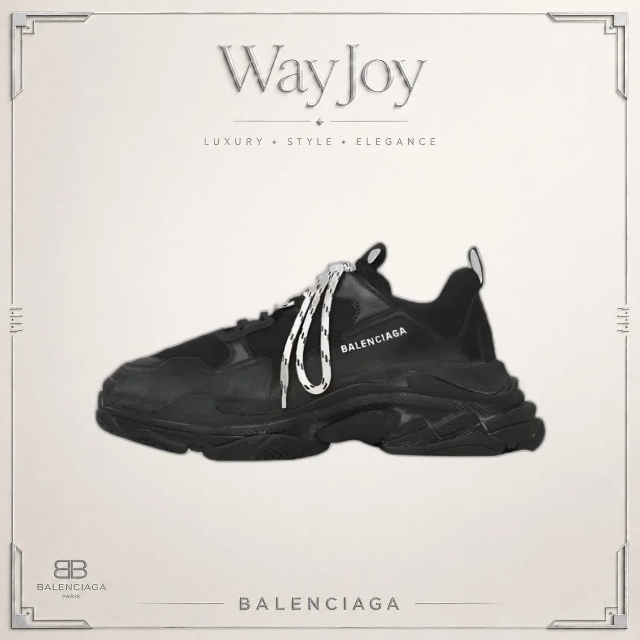 Balenciaga Triple S Trainers Low-Top Dad Sneakers