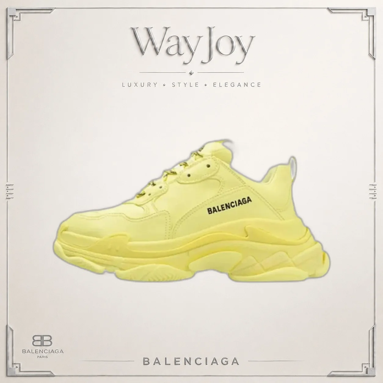 Balenciaga Triple S Low-Top Dad Sneakers
