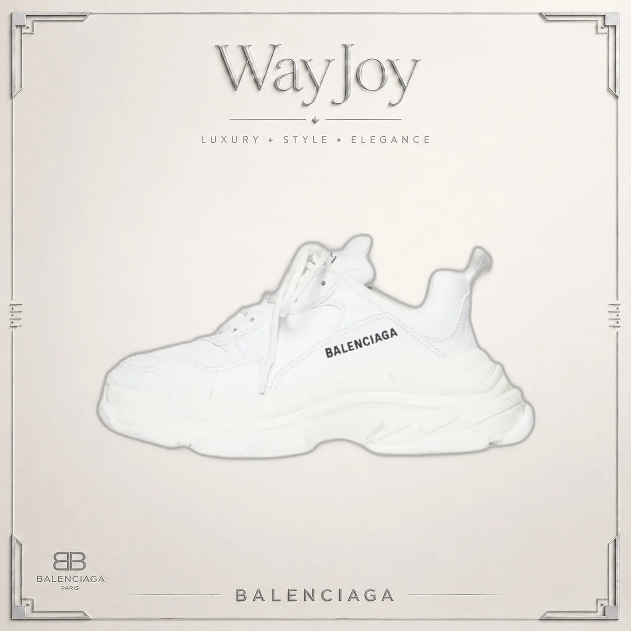 Balenciaga Triple S Low-Top Dad Sneakers