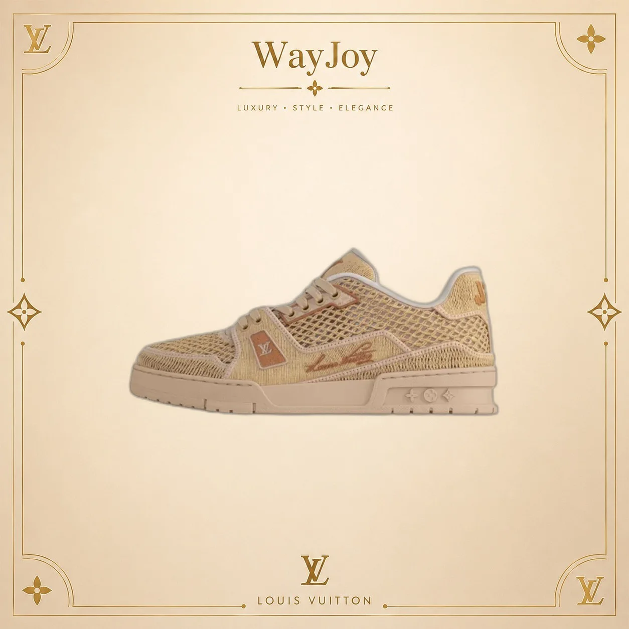 LOUIS VUITTON Trainer Low-Top Sneakers