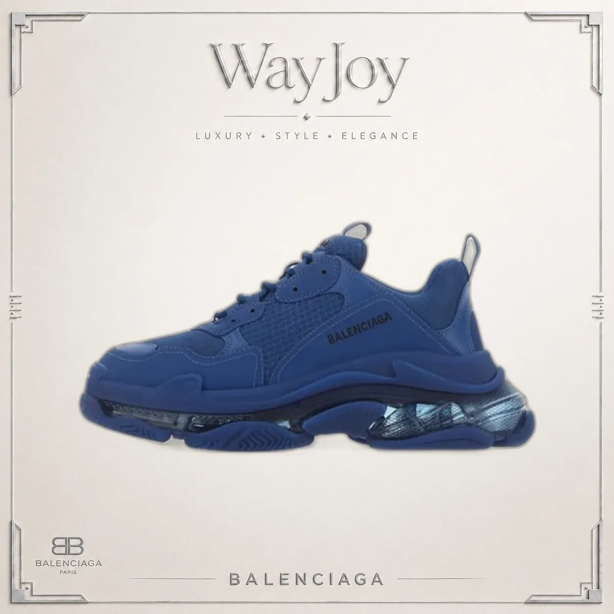 Balenciaga Triple S Low-Top Dad Sneakers
