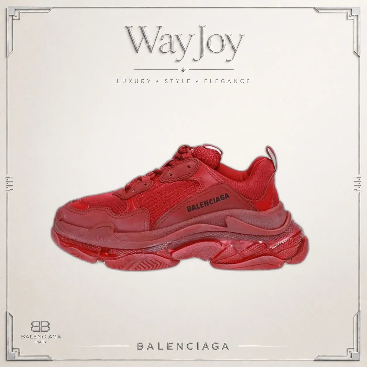 Balenciaga Triple S Low-Top Dad Sneakers