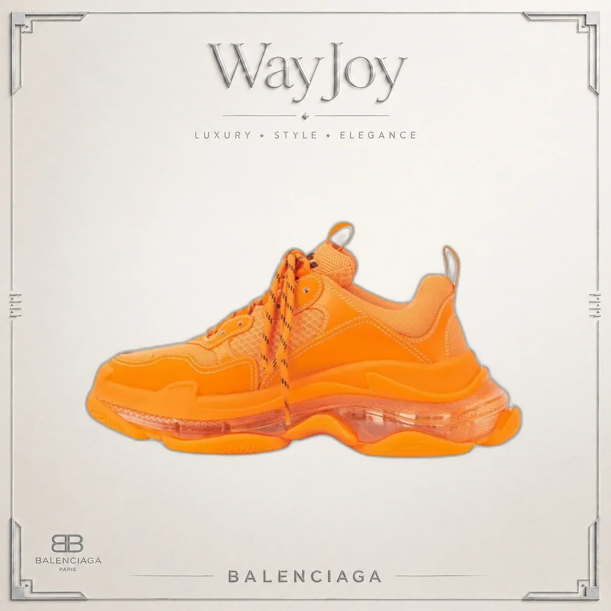 Balenciaga Triple S Low-Top Dad Sneakers