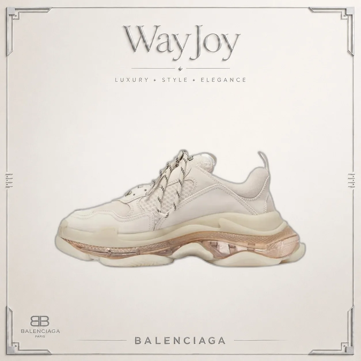 Balenciaga Triple S Low-Top Dad Sneakers
