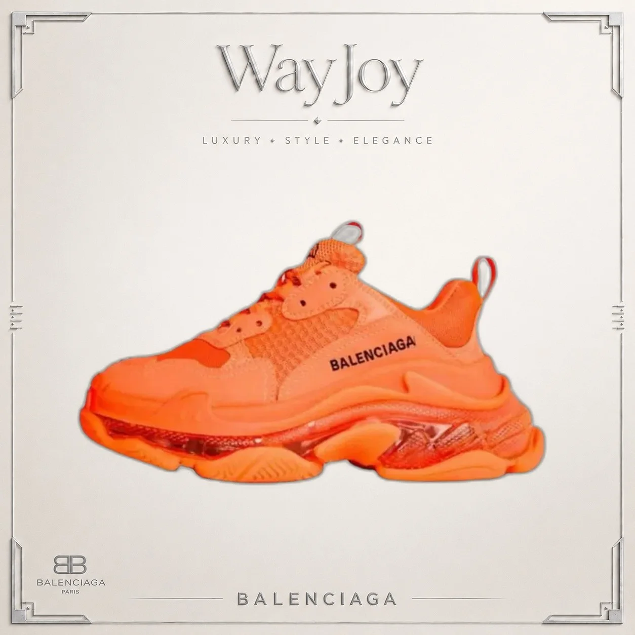 Balenciaga Triple S Low-Top Dad Sneakers