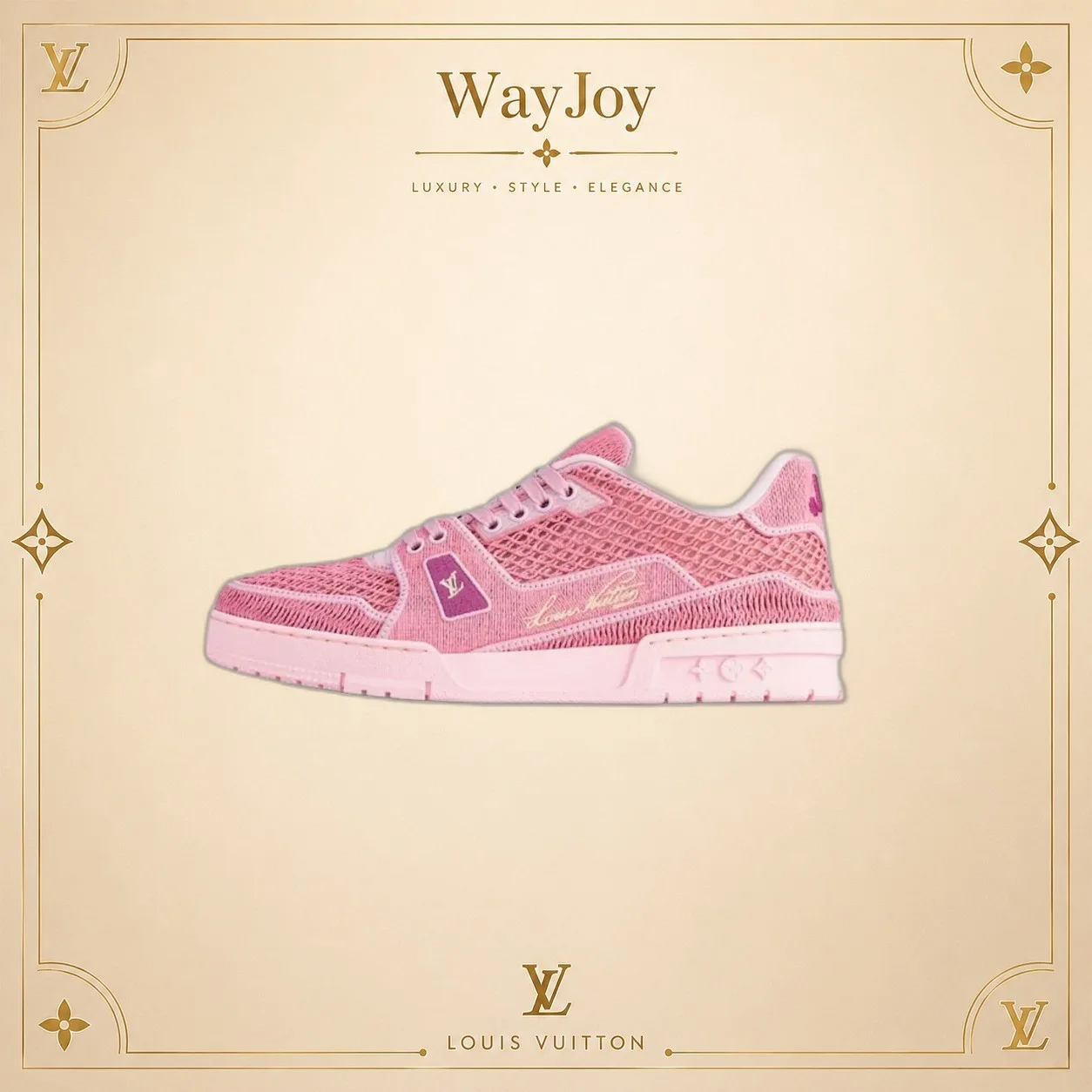 LOUIS VUITTON Trainer Low-Top Sneakers