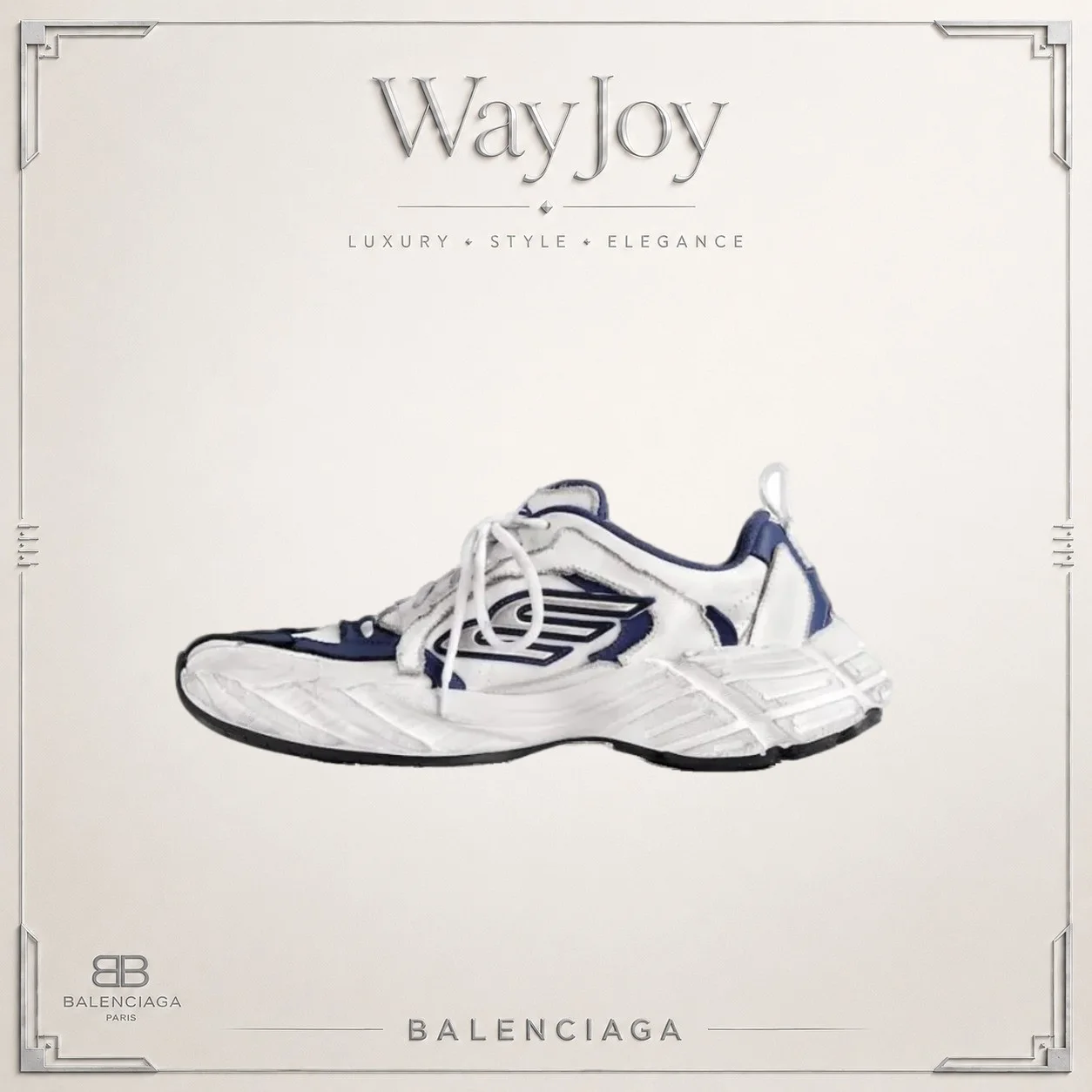 Balenciaga Monday Low-Top Sneakers