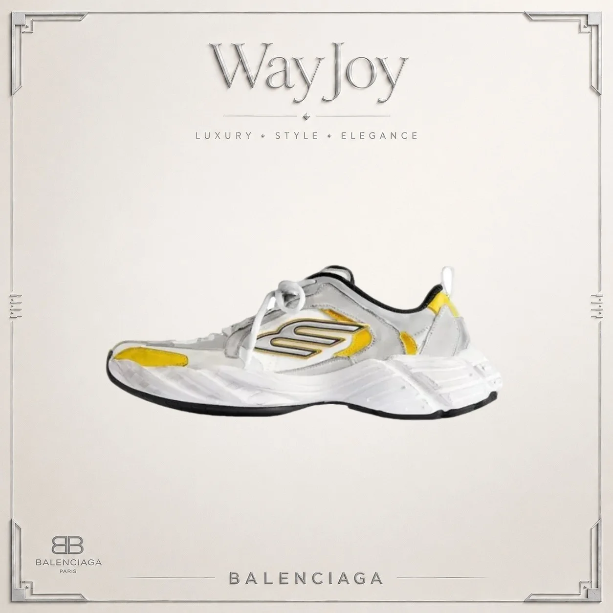 Balenciaga Monday Low-Top Sneakers