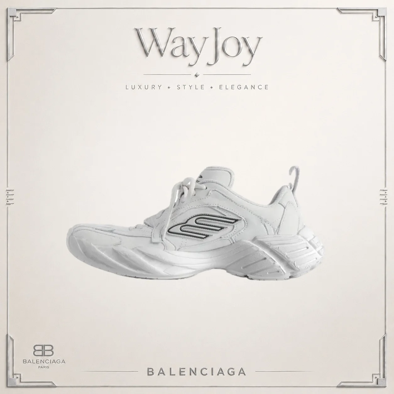Balenciaga Monday Low-Top Dad Sneaker