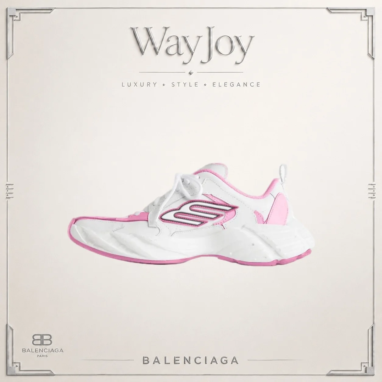 Balenciaga Monday Low-Top Sneakers