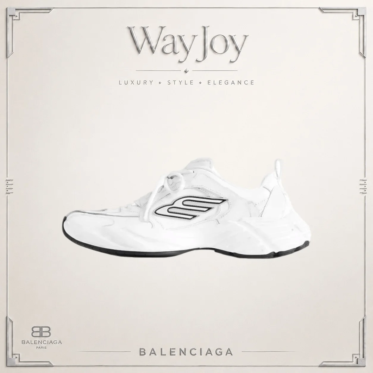 Balenciaga Monday Low-Top Sneakers