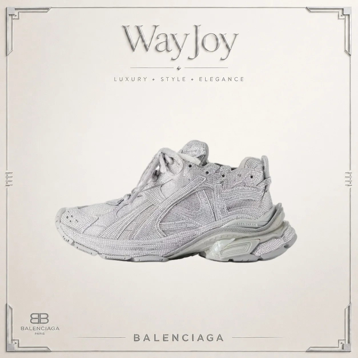 Balenciaga Runner Low-Top Sneakers