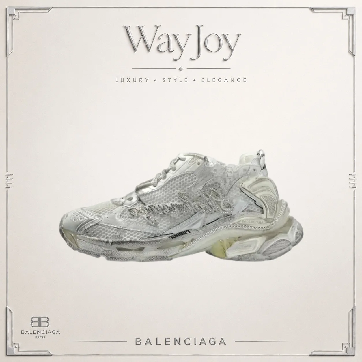 Balenciaga Runner Low-Top Dad Sneakers