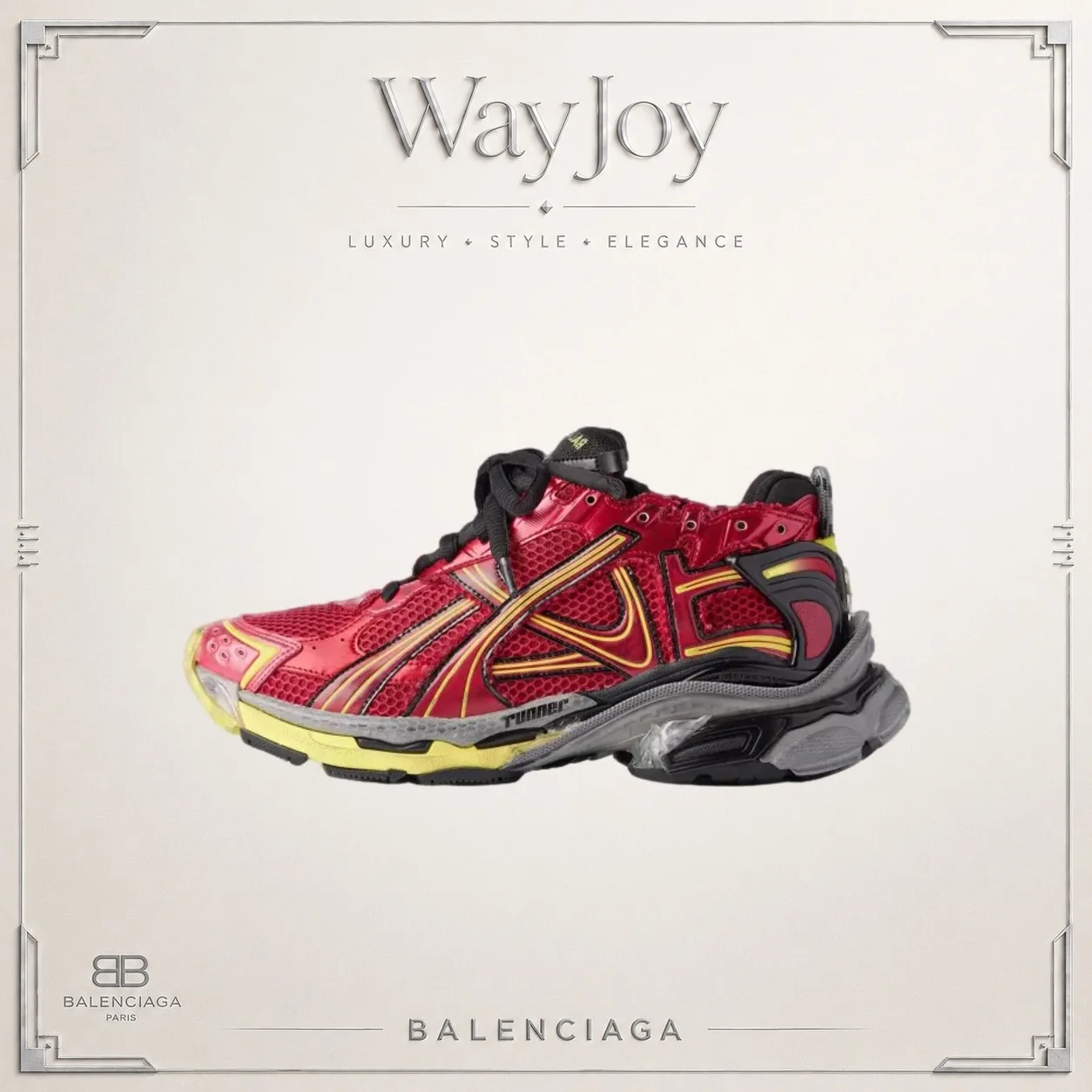 Balenciaga Runner Low-Top Dad Sneakers
