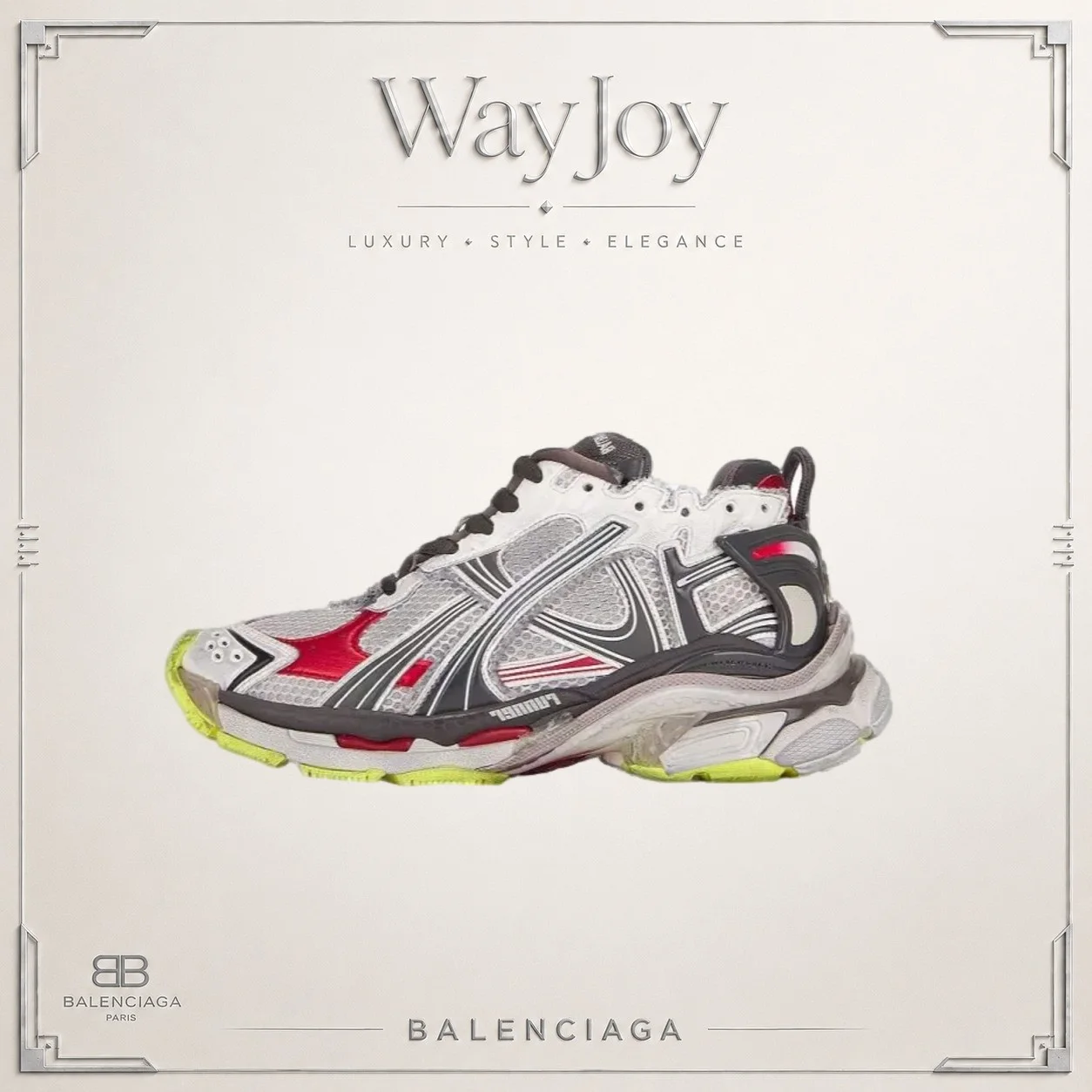 Balenciaga Runner Low-Top Sneakers