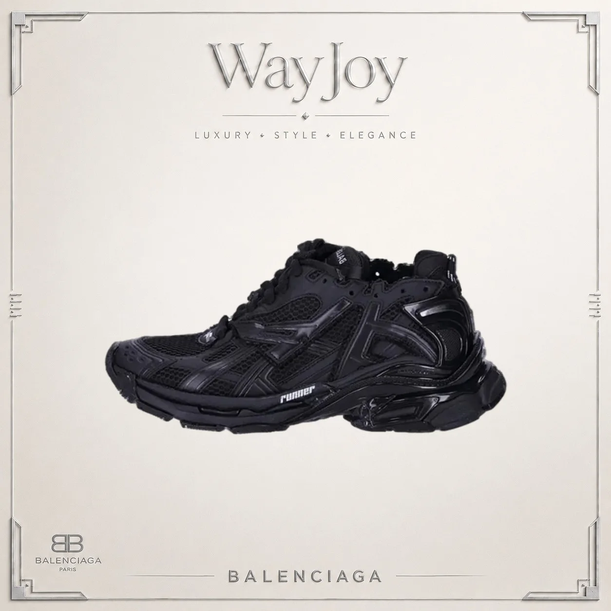 Balenciaga Runner Low-Top Sneakers