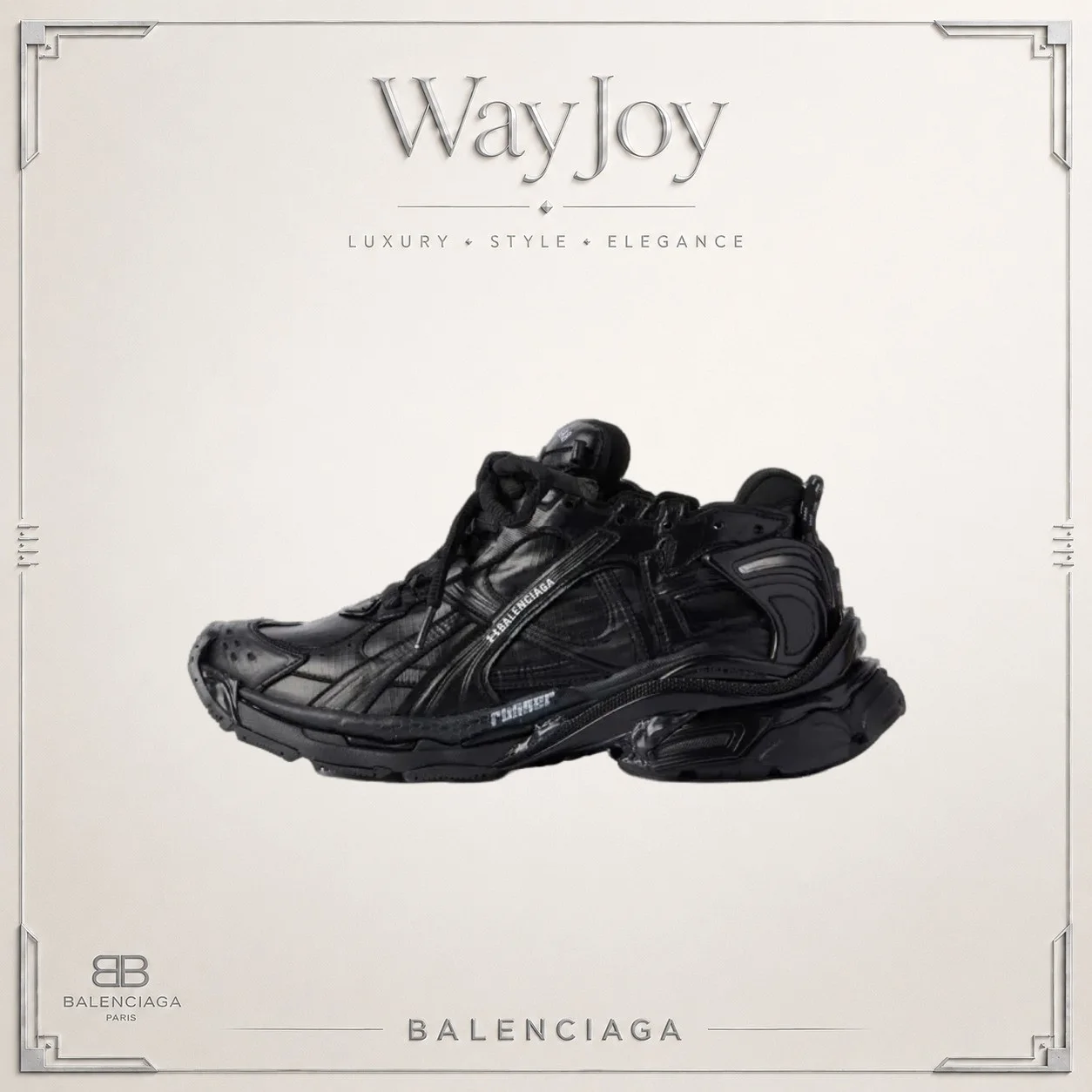 Under Armour x Balenciaga Runner Low-Top Dad Sneakers