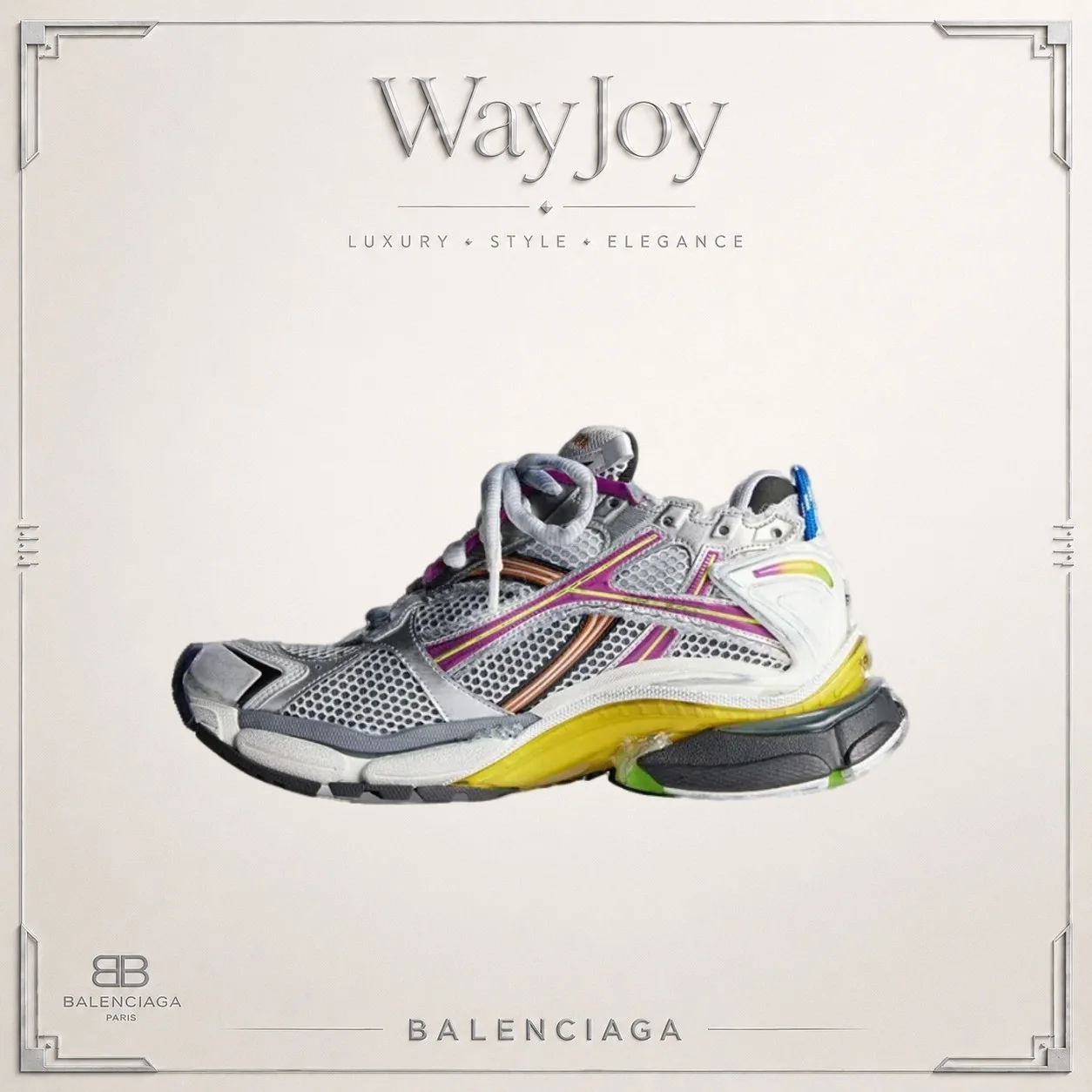 Balenciaga Runner Low-Top Sneakers