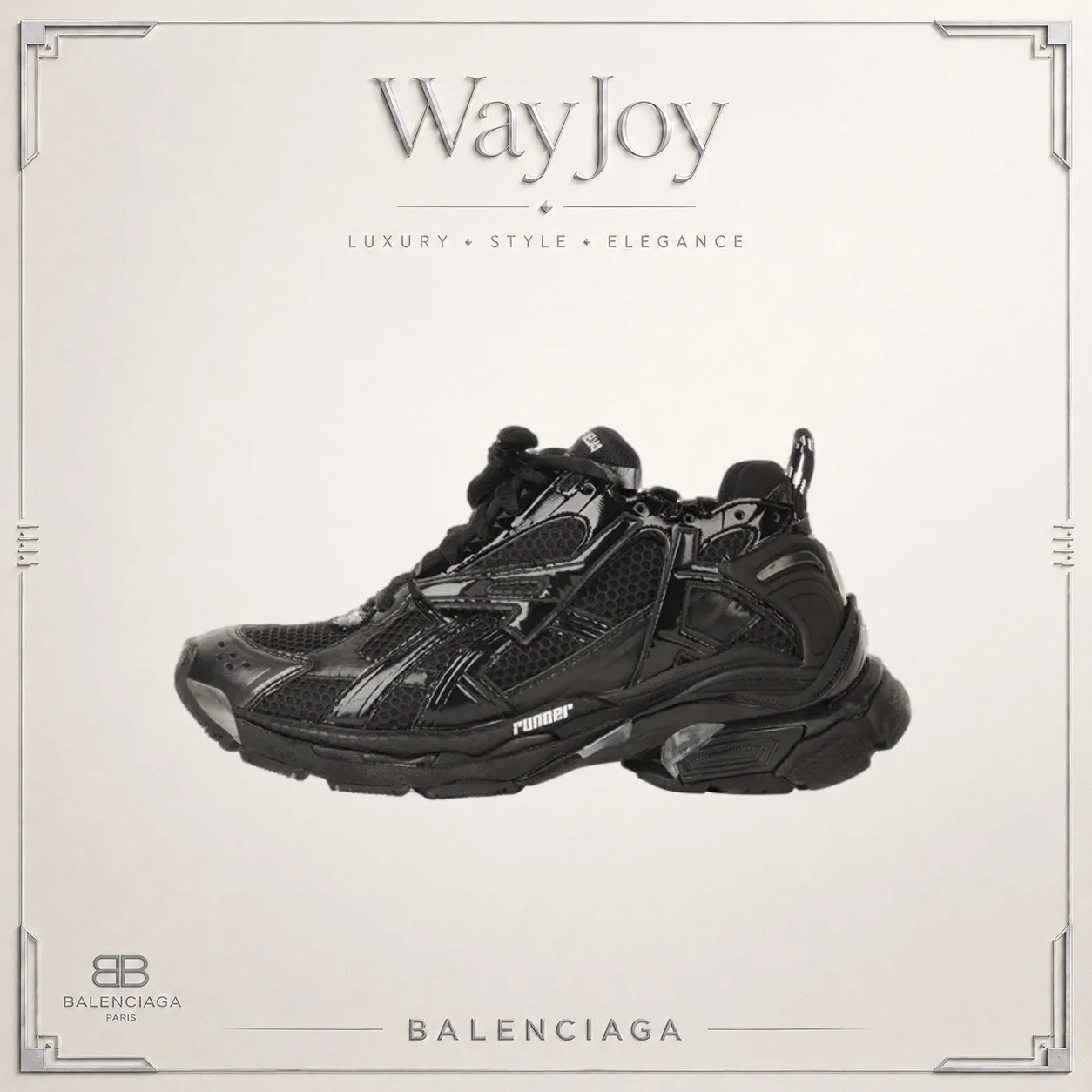 Balenciaga Runner Low-Top Sneakers