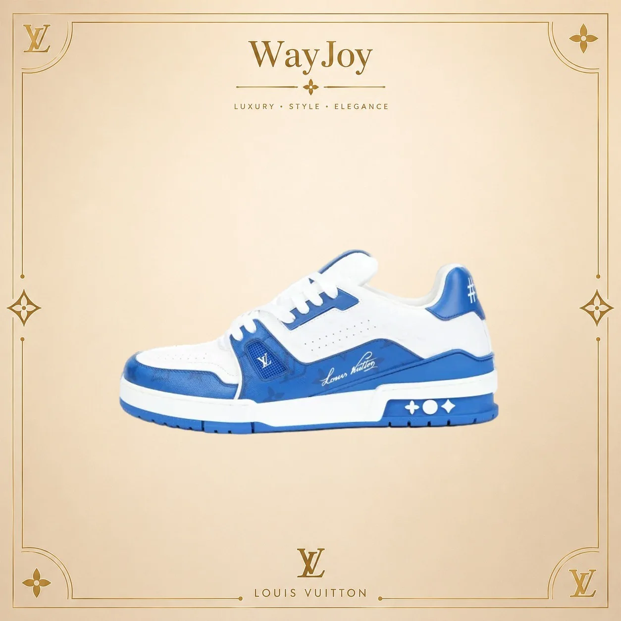 LOUIS VUITTON Trainer Low-Top Fashion Sneakers