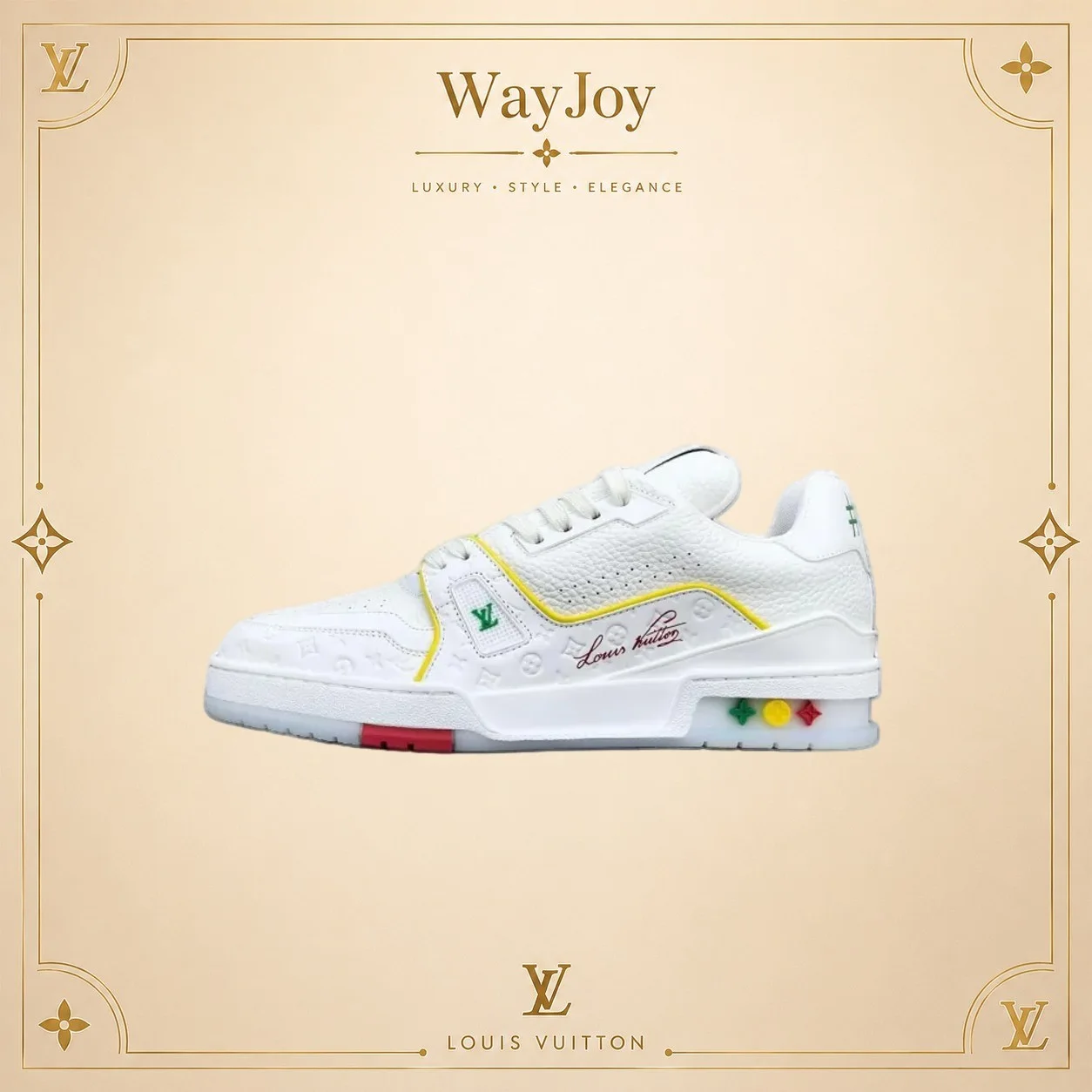 LOUIS VUITTON Trainer Shanghai Cruise Low-Top Sneakers