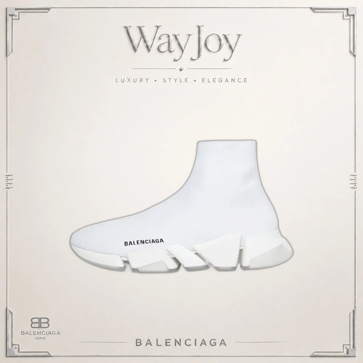 Balenciaga Speed 2.0 High-Top Sneakers