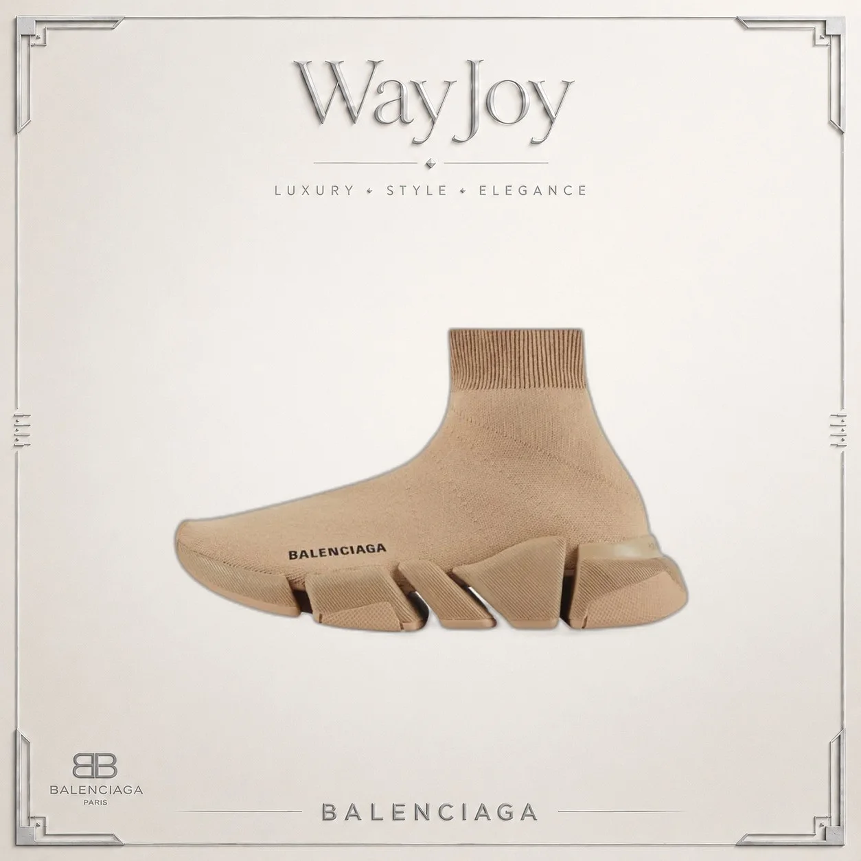 Balenciaga Speed 2.0 High-Top Sneakers